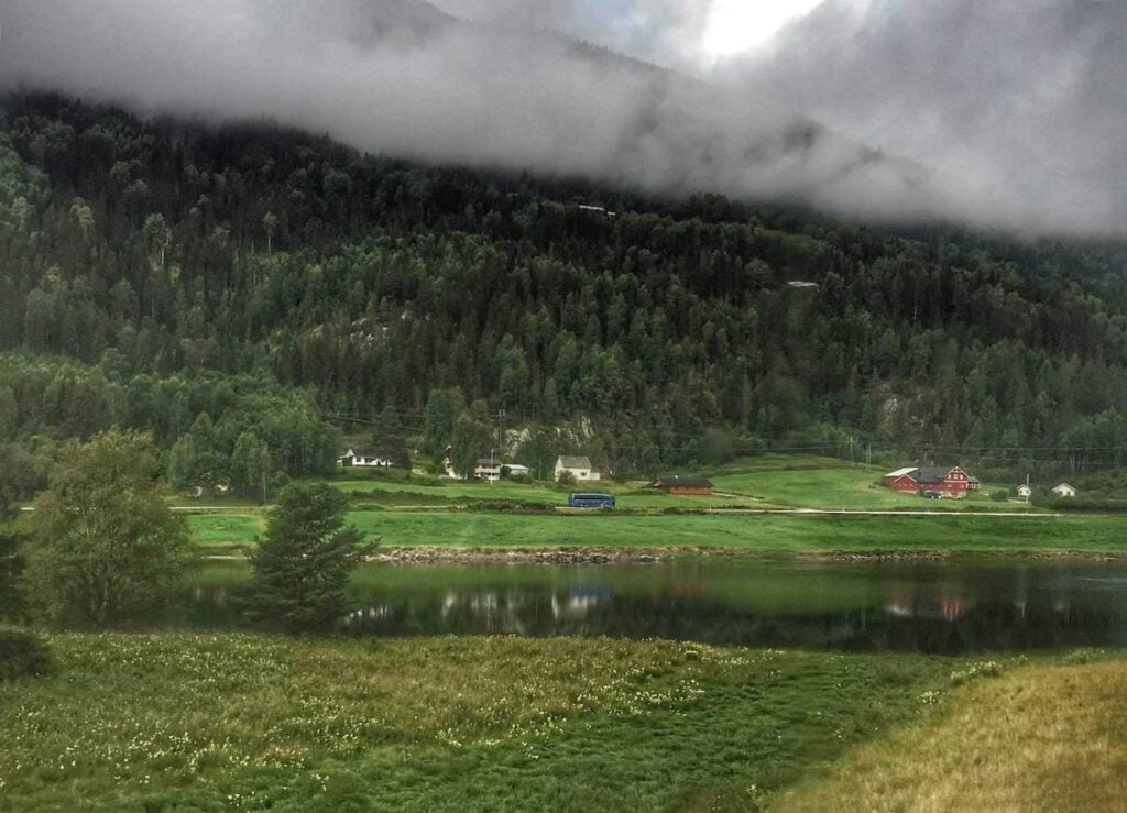 The incredible scenery along the Oslo to Bergen train ride is why it's considered one of the most scenic train journeys in the world.