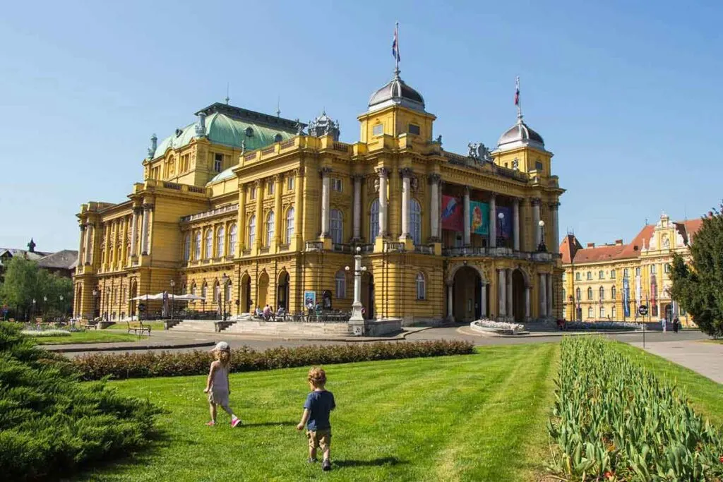 We enjoyed our one day in Zagreb with a toddler and preschooler