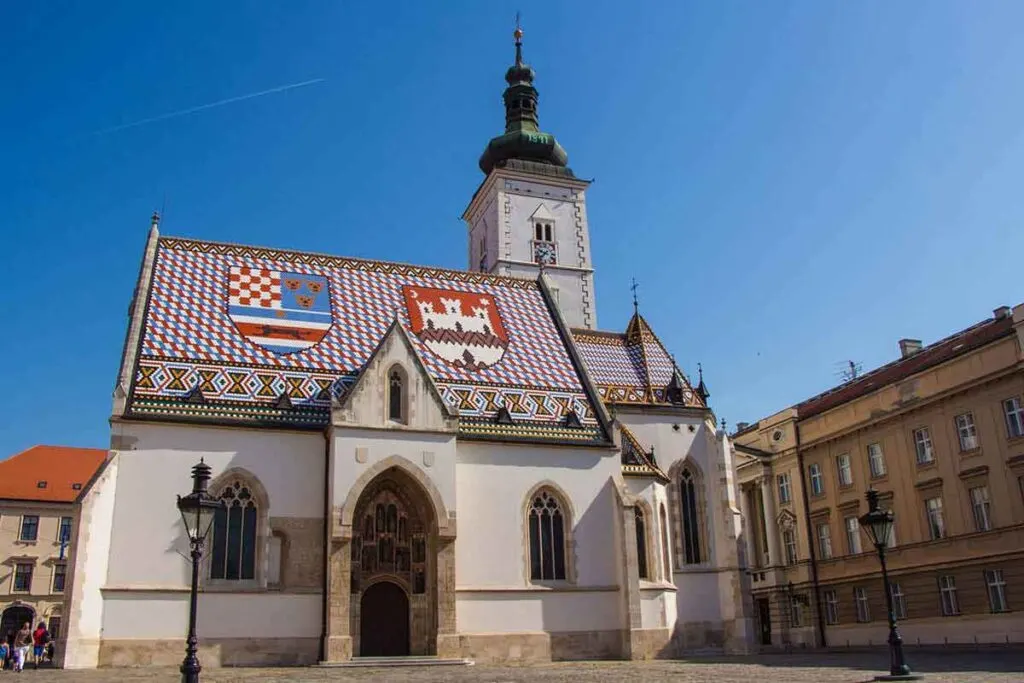 be sure to see St. Mark's Church in Zagreb Croatia with kids