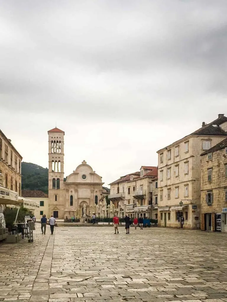 best places to visit in Croatia with kids -
Hvar Old Town