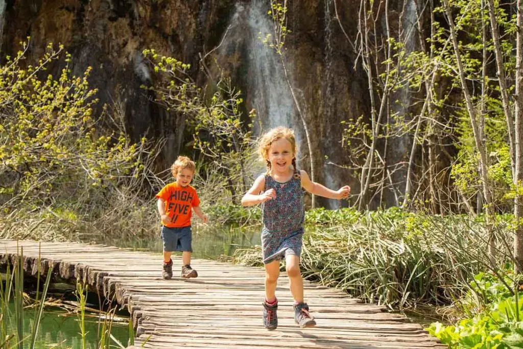 Plitvice Lakes may be the best place for a family holiday in Croatia