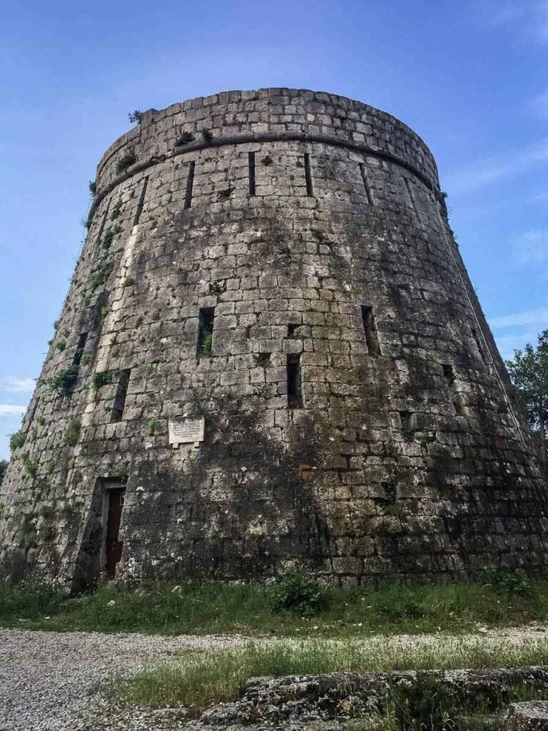 Old forts like this one on Korcula are fun things to do in Croatia for children.
