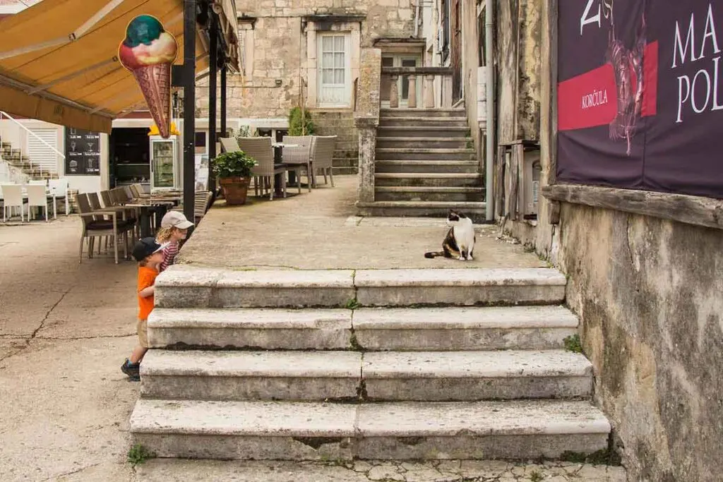 Visiting Korcula Croatia for families