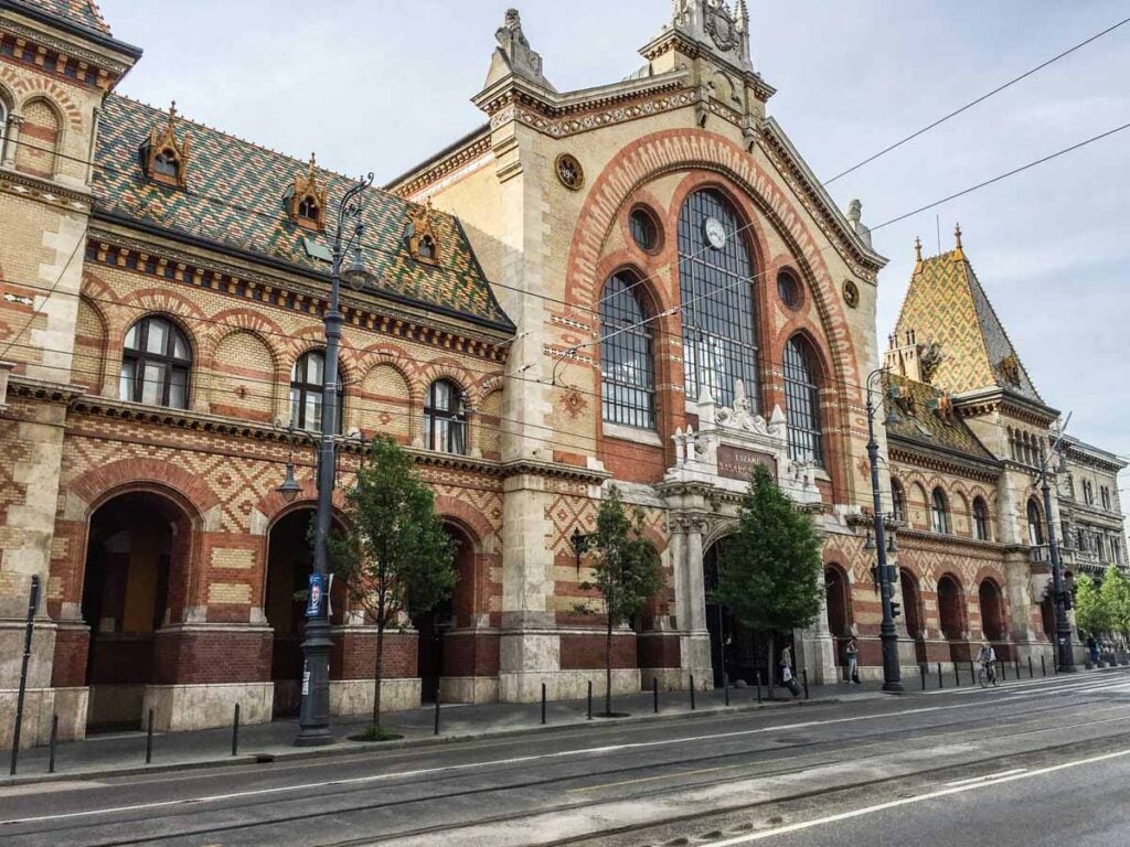 Great Market Hall, Budapest, Hungary.