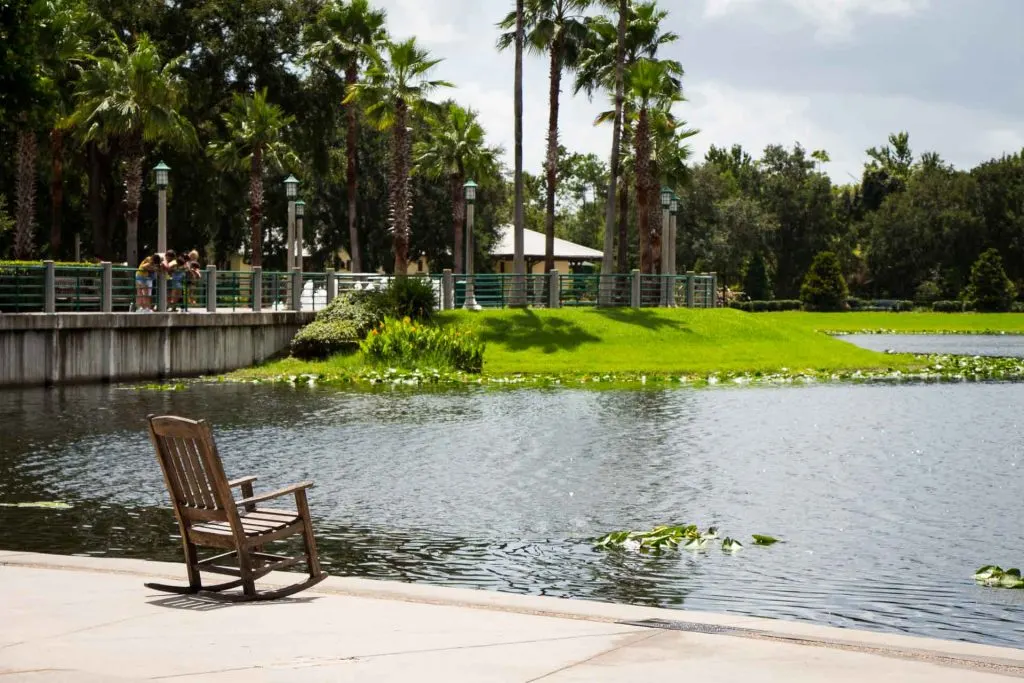 A visit to Celebration, Florida is a great non-Disney thing to do with kids in Orlando