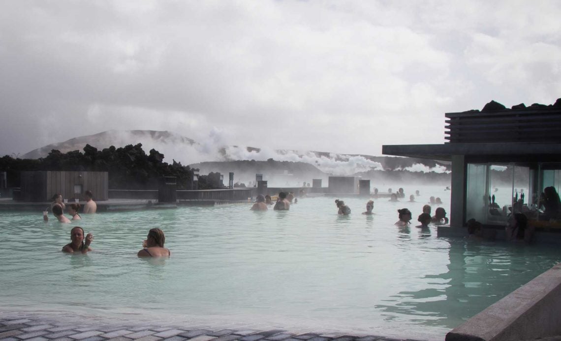 Blue Lagoon Iceland with Kids