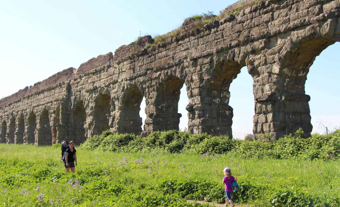 Family-Can-Travel---Aqueduct-Park-Rome-Italy-Toddler-Itinerary-Header