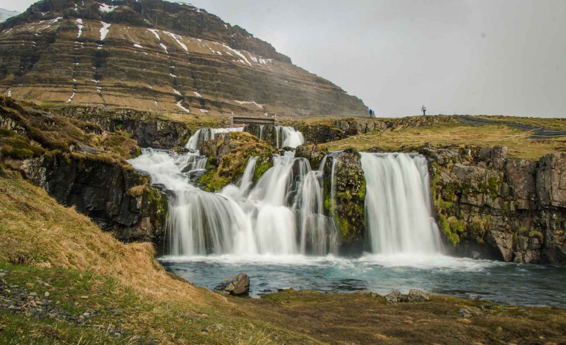 Kirkjufellsfoss waterfall Iceland