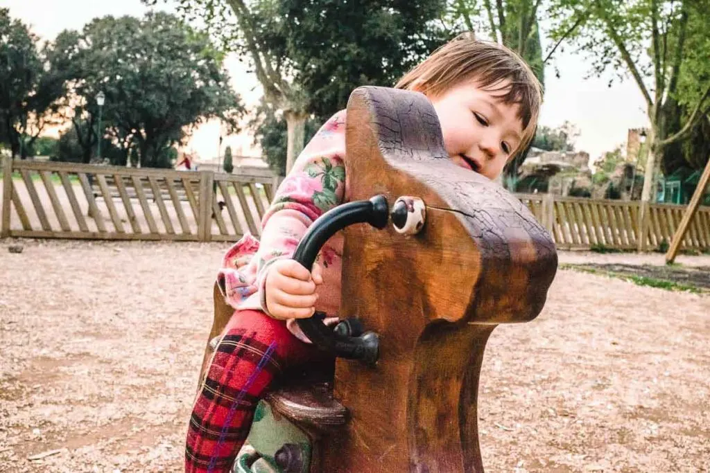 Kids love a good playground. Rome has many near its top thing s to do