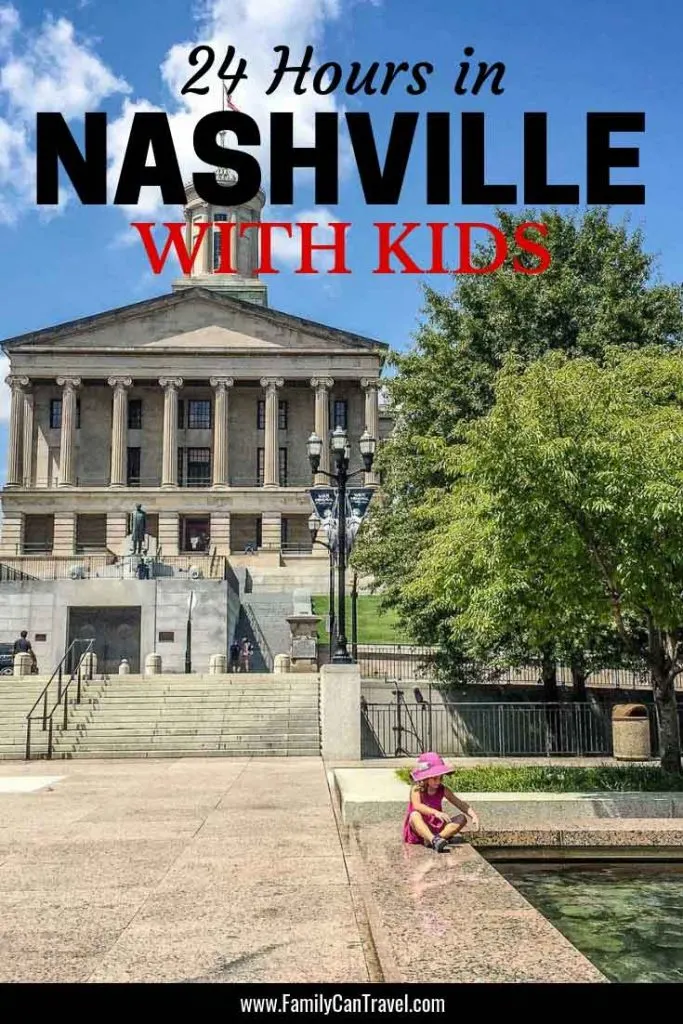 Visiting Nashville Tennessee with kids? Here's what to do in one day in Nashville with kids Fun Things To Do In Nashville With Kids #Nashville #Tennessee #Travelwithkids | Nashville with kids | Things to Do in Nashville with kids