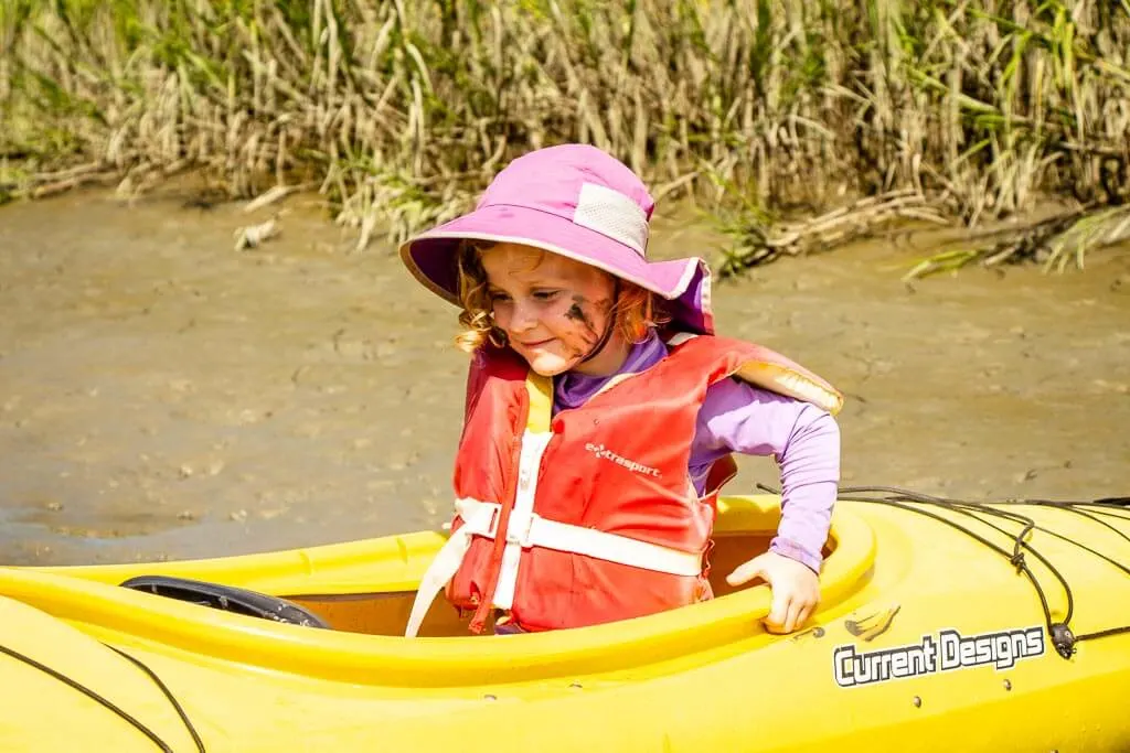 things to do in charleston, sc with kids - kayaking tour