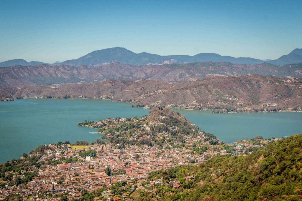 hiking was one of our favorite valle de bravo activities - View of Valle de Bravo while hiking La Torre