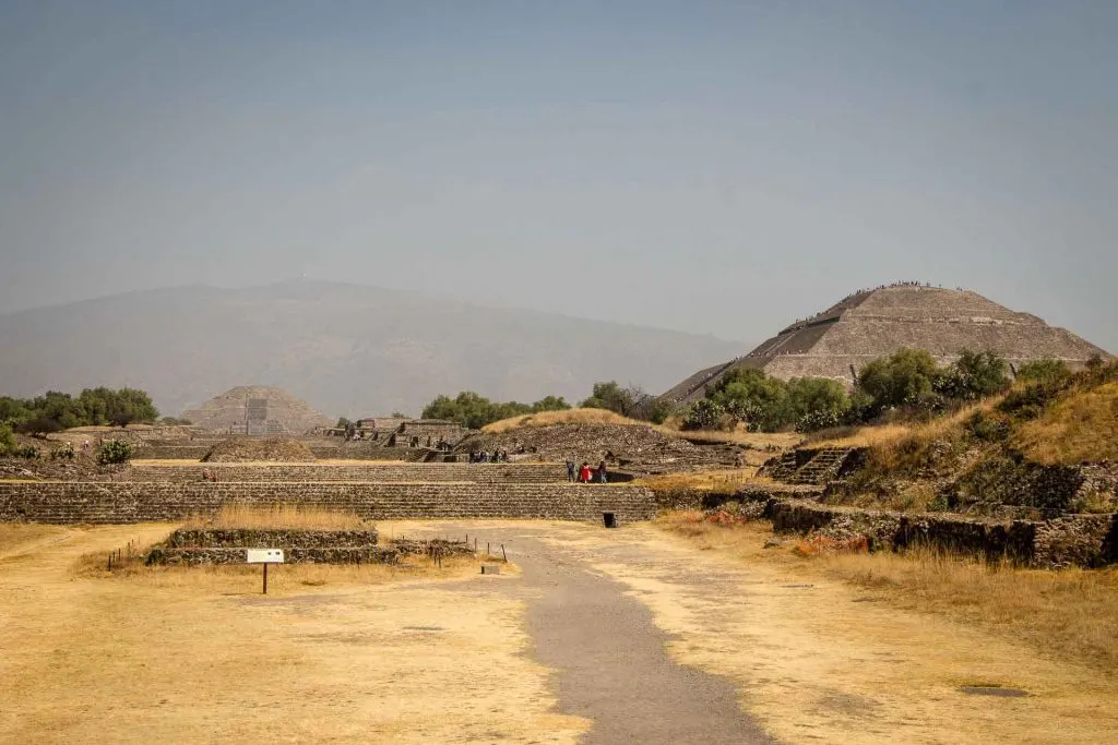 Visiting the Teotihuacan Pyramids with kids in Mexico City