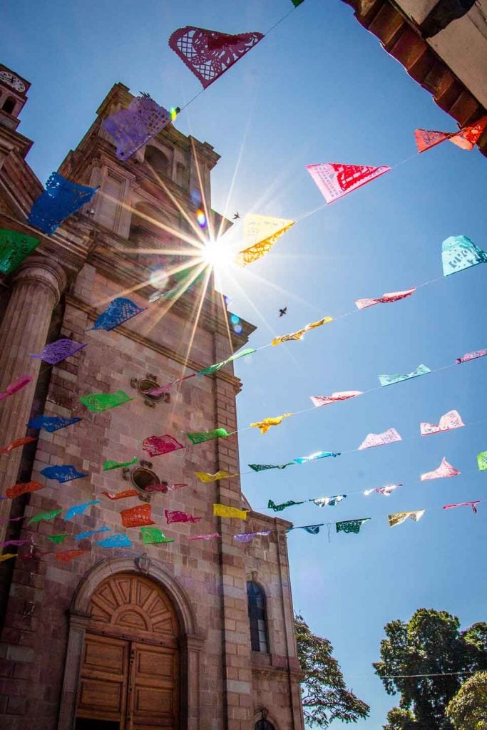 Parroquia de San Francisco de Asís in Valle de Bravo Mexico.