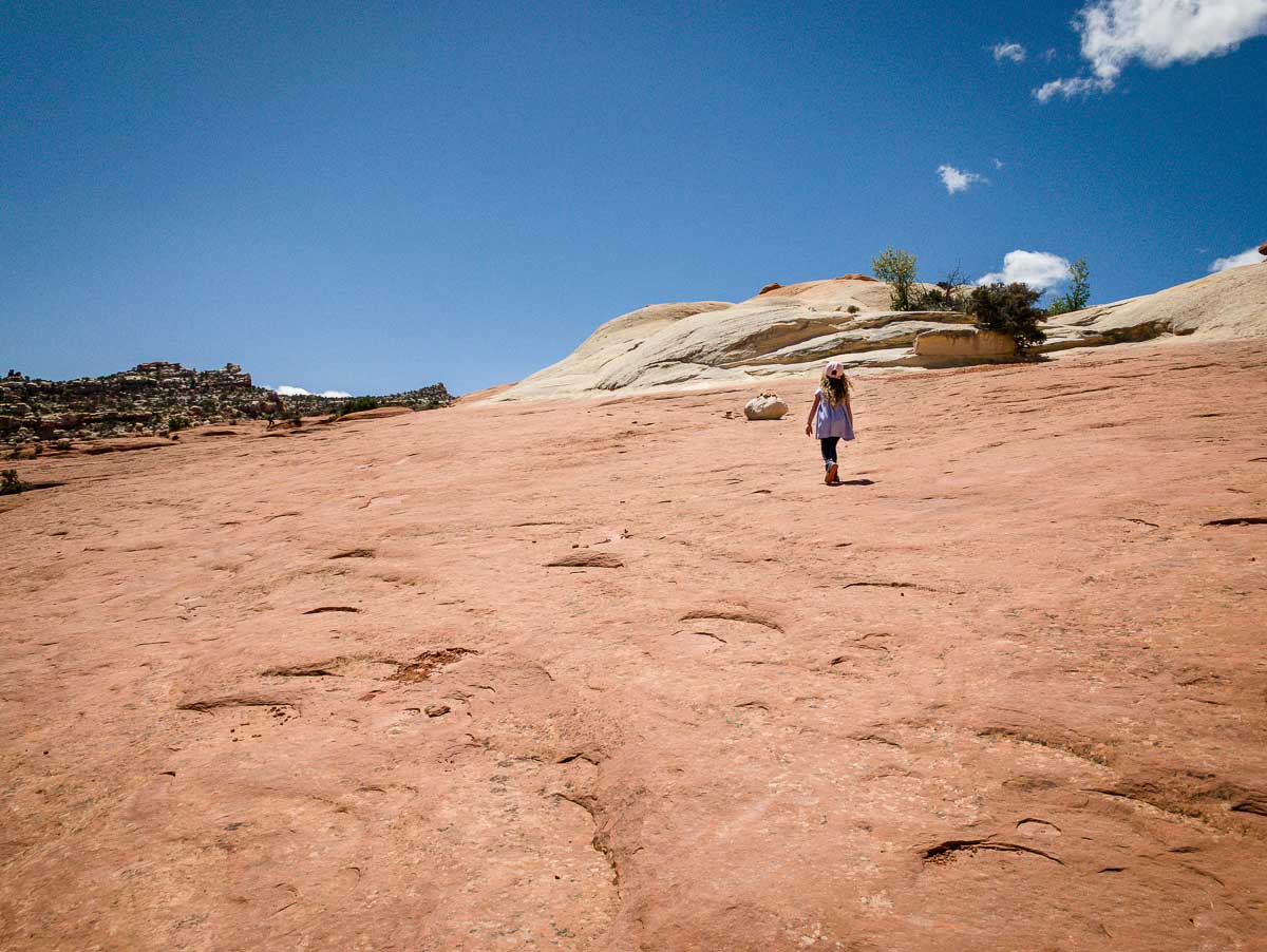 Cassidy Arch Trail with Kids in Capitol Reef National Park