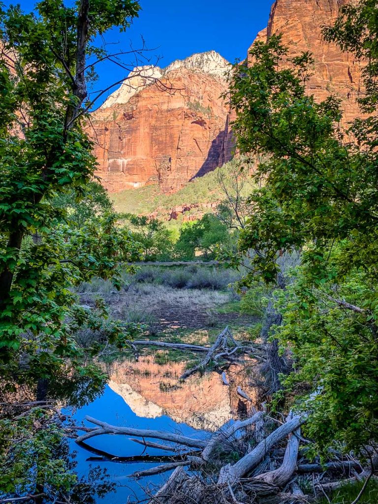 Easy hiking trails in Zion National Park - Grotto Trail