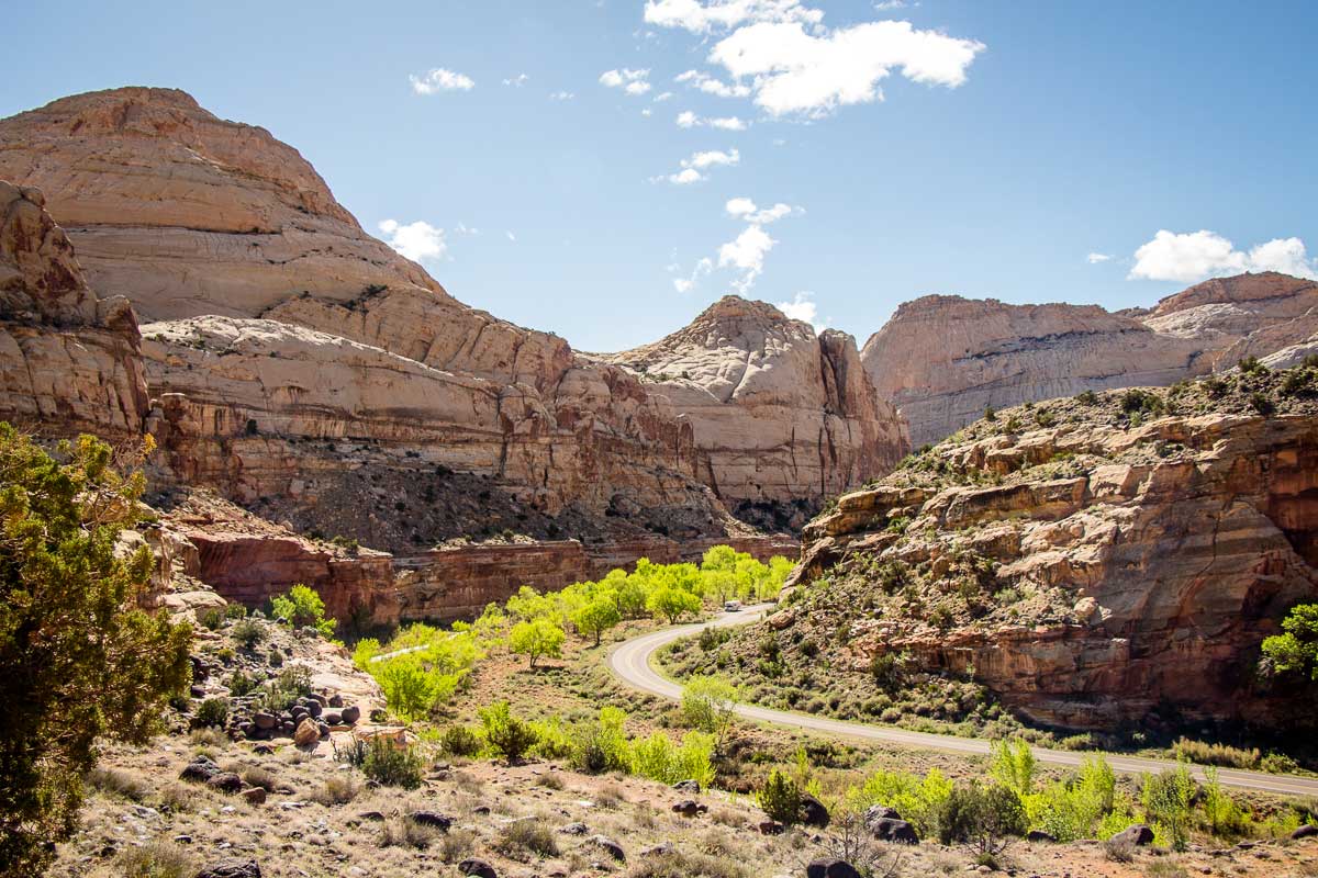 hikes in Capitol Reef National Park