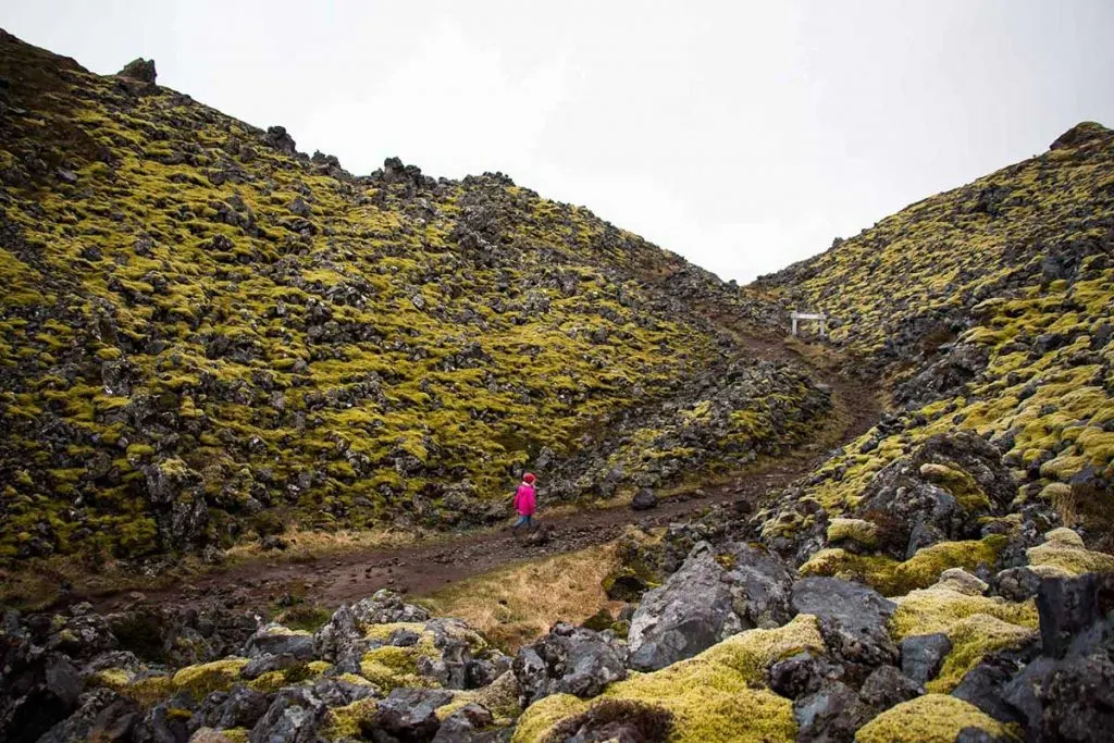 Hiking trails for kids in Iceland