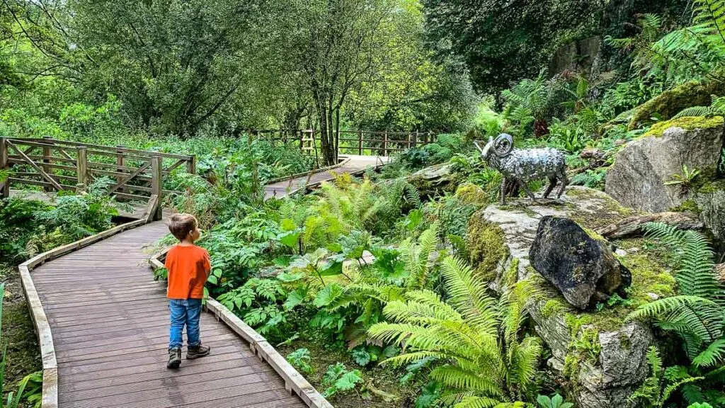 Blarney Castle in Ireland with kids