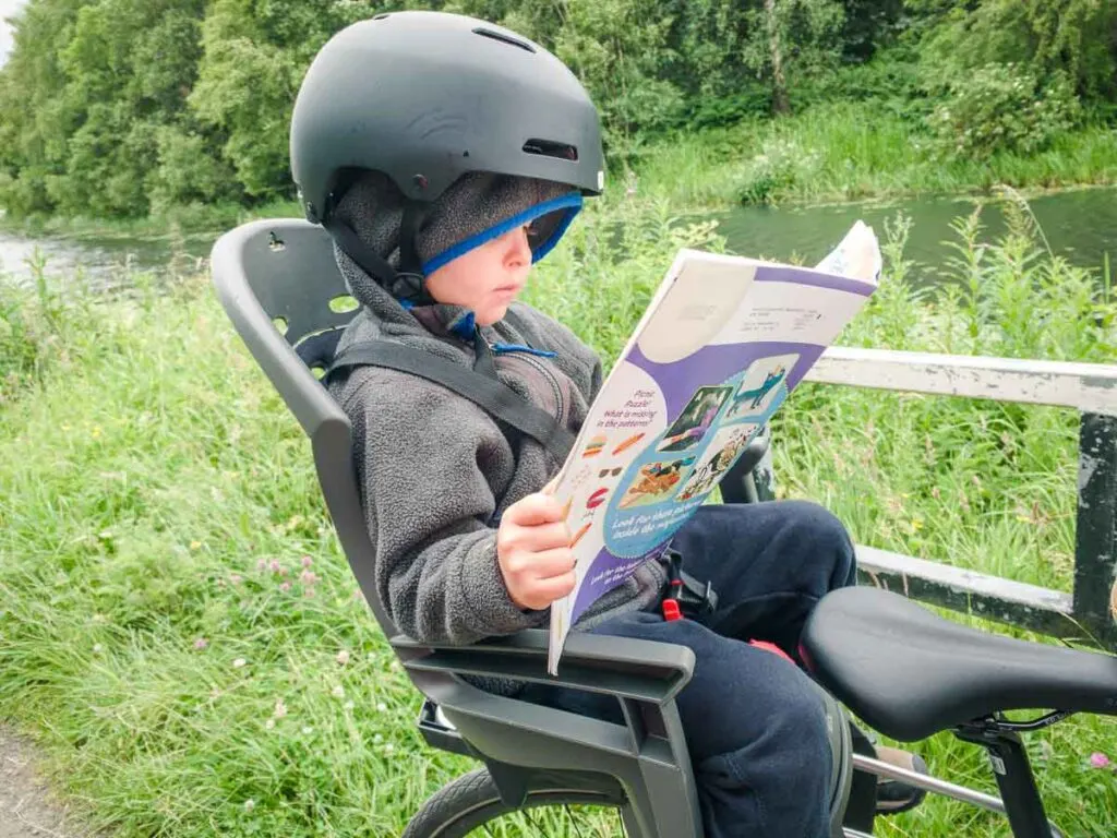 We were grateful for the kid-friendly bike rental shop in Glasgow