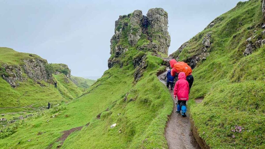 image of the Fairy Glen on Isle of Skye