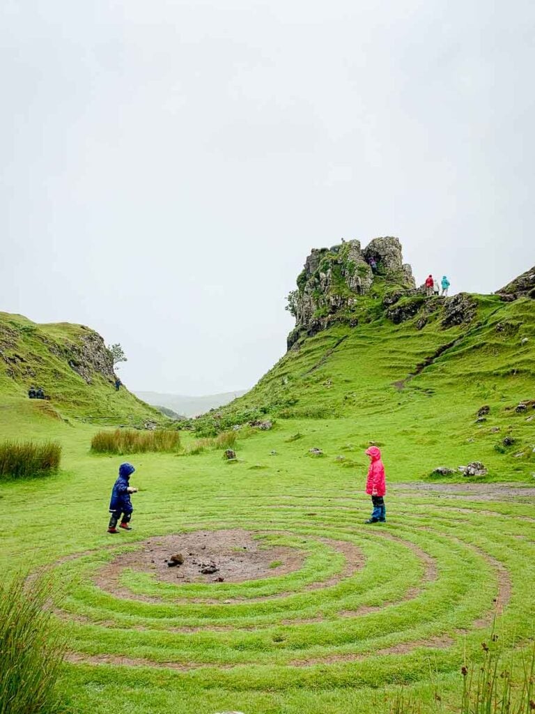 image of visiting the Fairy Glen with Kids on Isle of Skye
