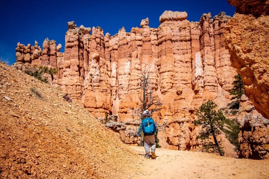 hiking in bryce canyon national park with kids