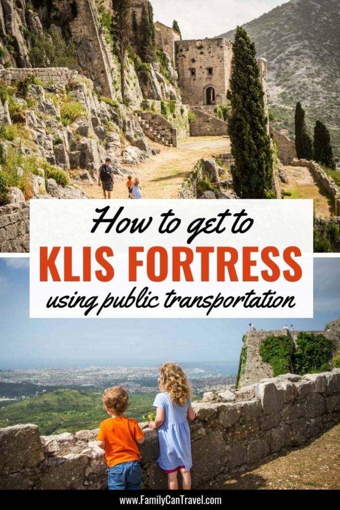 Getting to Klis Fortress from Split Croatia