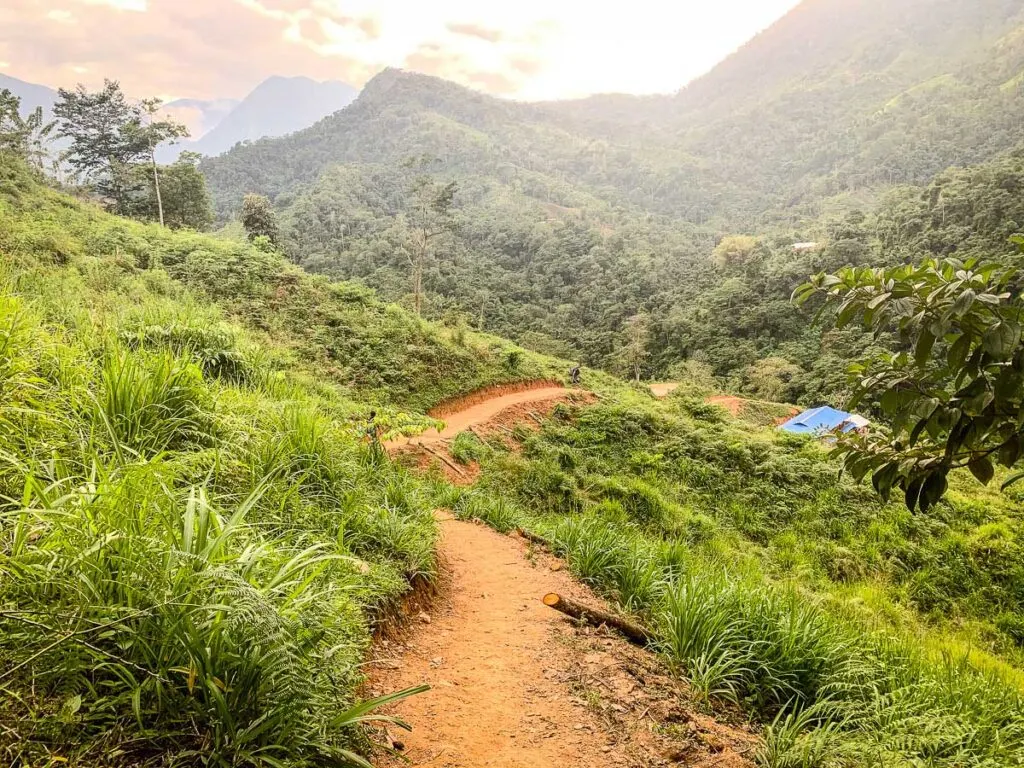 the Ciudad Perdida trail was virtually free of garbage