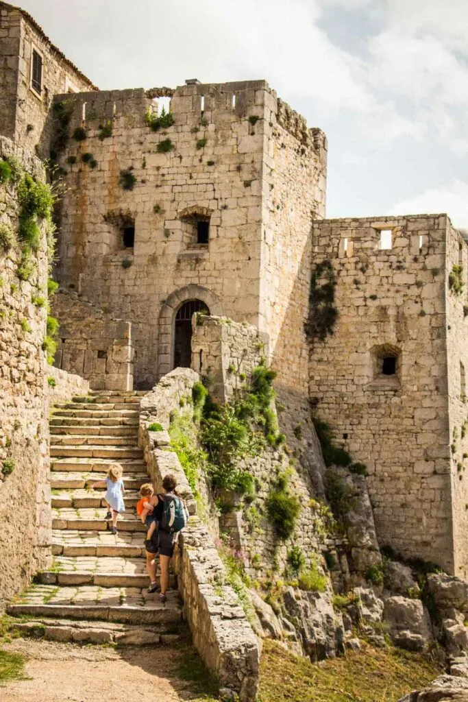 Visit the Klis Fortress in Split on your Croatia holidays with kids