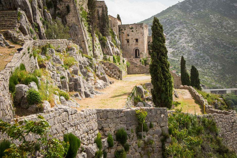 The Klis Fortress, Croatia is famous for being the Game of Thrones filming location for Meereen.