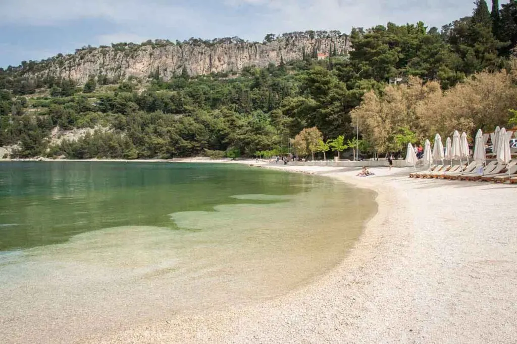 best beaches in croatia for families -
Kasjuni Beach in Split Croatia