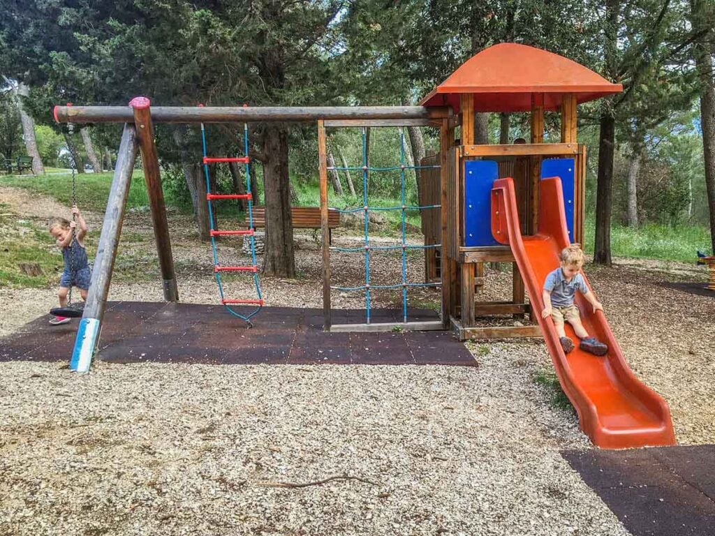 things to do in Croatia with kids
- a fun Playground in Marjan Park in Split.