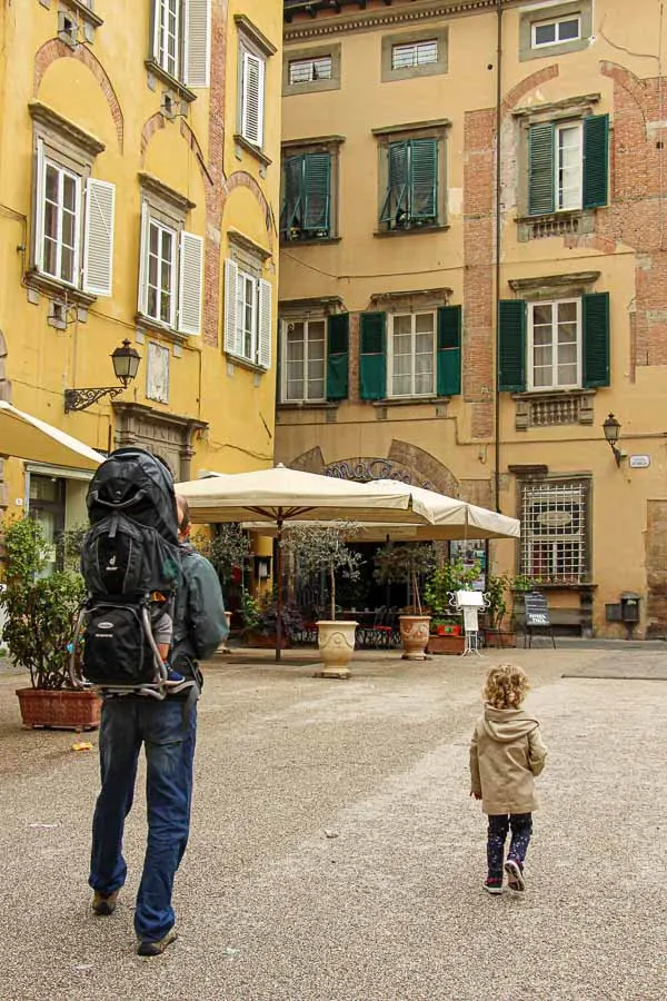 Spending a day in Lucca, Italy with kids is a lot of fun
