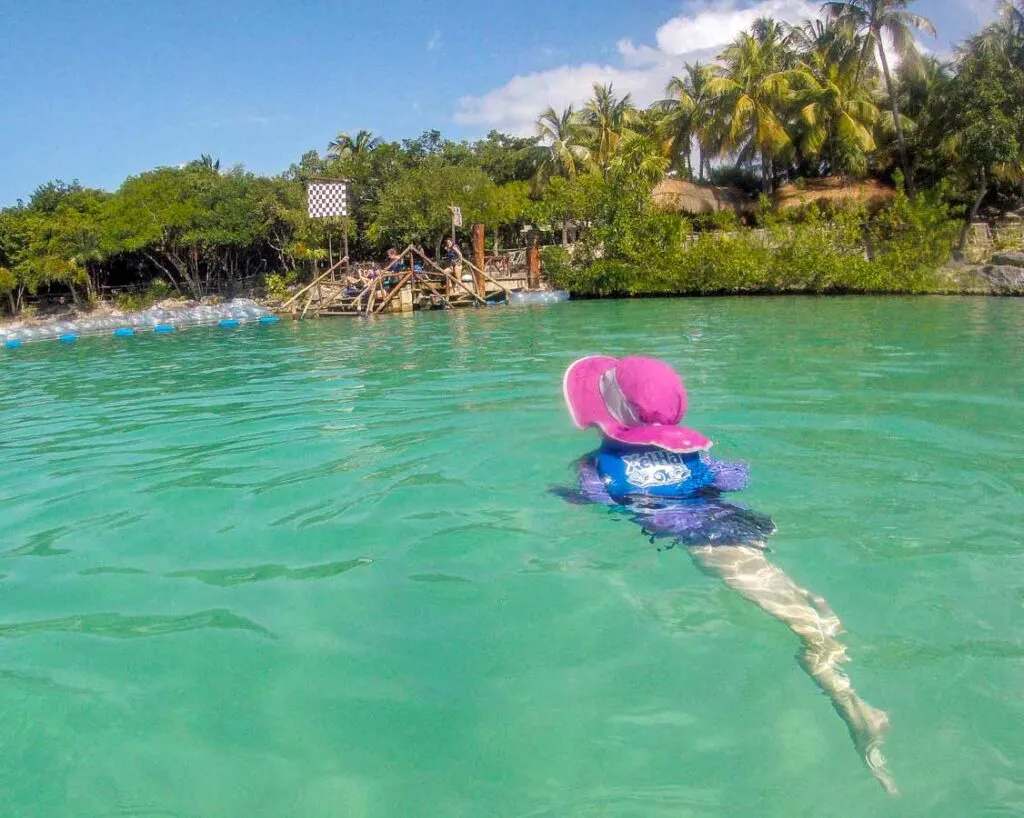 Xel-Ha is a family-friendly adventure park near Tulum, Mexico
