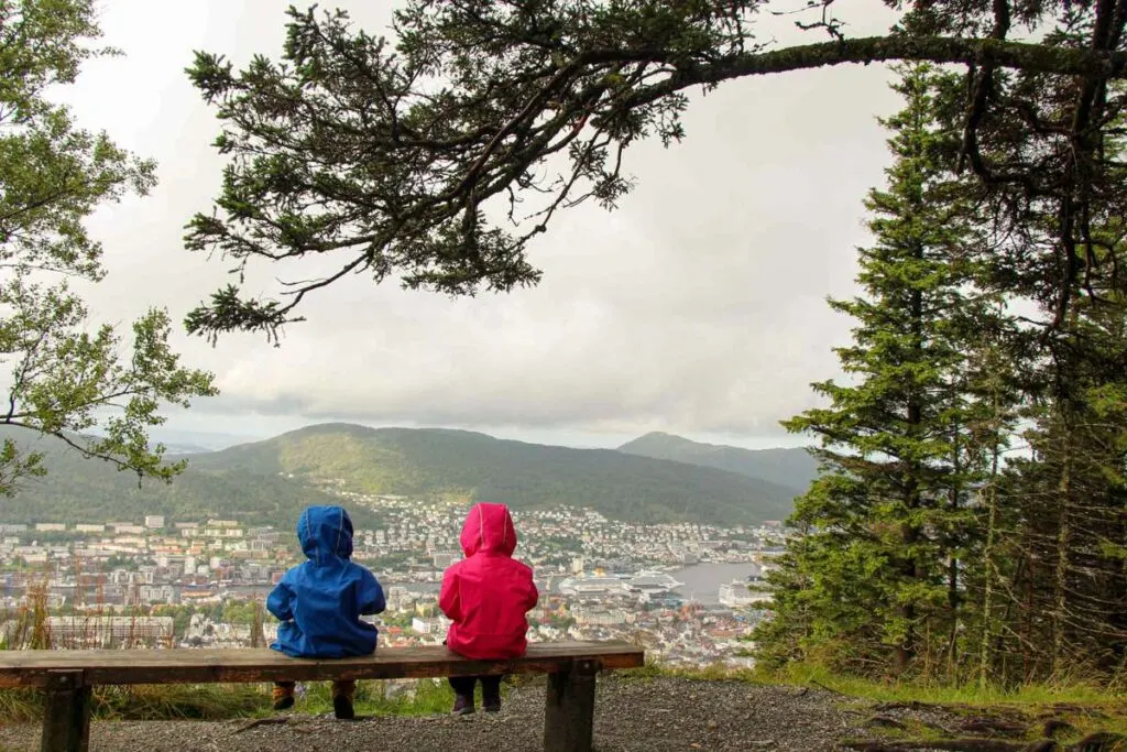 If you are traveling to Norway on a budget, try hiking to the top instead of taking the funicular