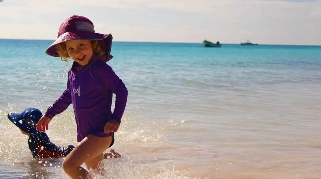 The public Xpu-ha beach is the best beach in Playa del Carmen.