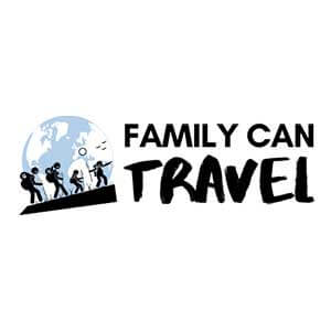 Family Can Travel Logo for Web Stories