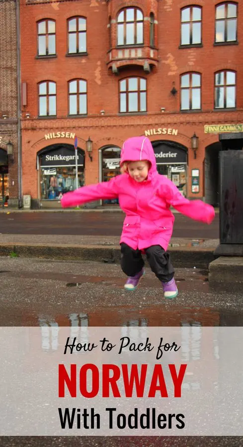 Packing Tips for Travel to Norway with kids
