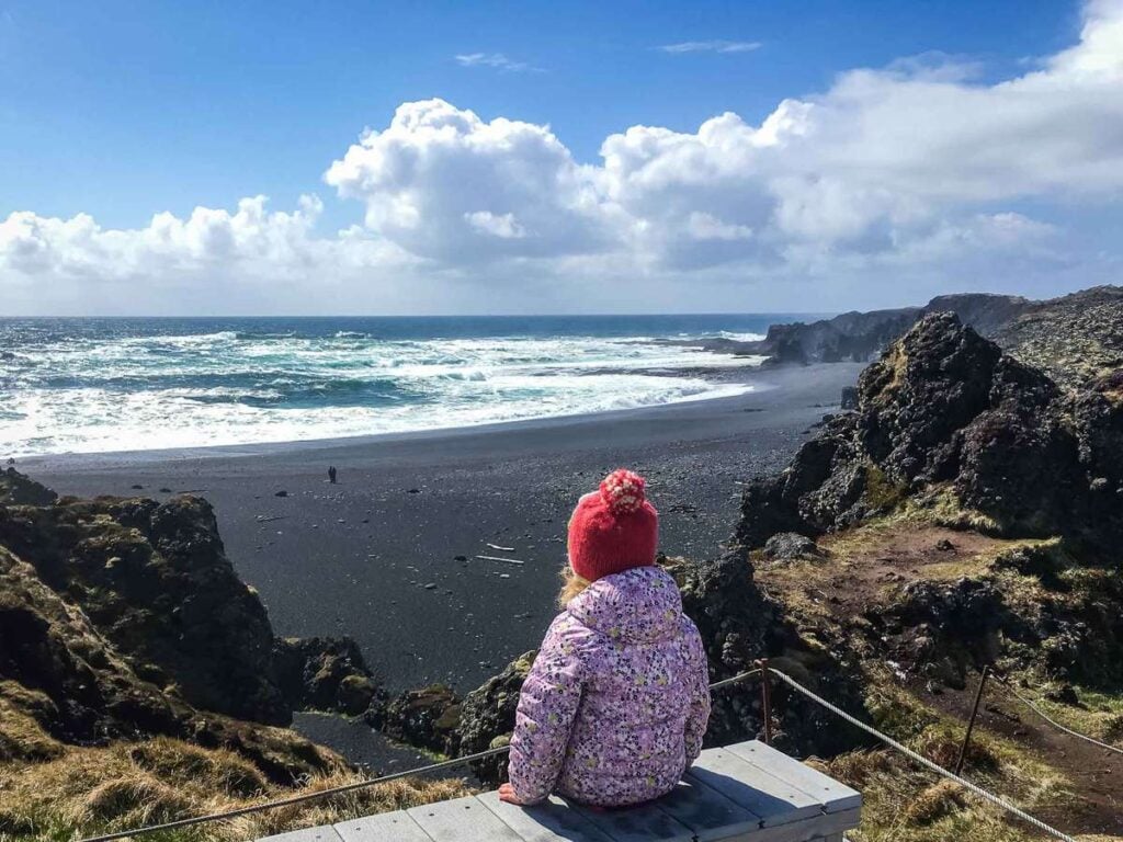 things to do on the Snaefellsnes Peninsula with kids - Djupalonssandur Beach - Snaefellsjoekull National Park Iceland