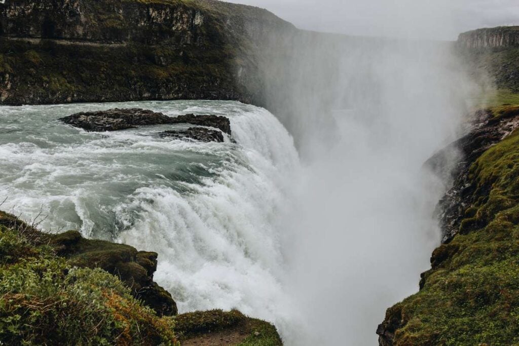 what to do in iceland with kids - Gullfoss waterfall in Golden Circle