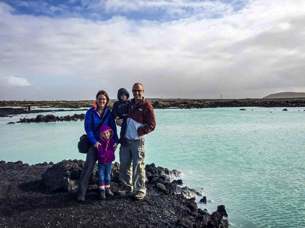 If you are looking for things to do in Iceland with kids, don't miss the kid-friendly Blue Lagoon near Reykjavik