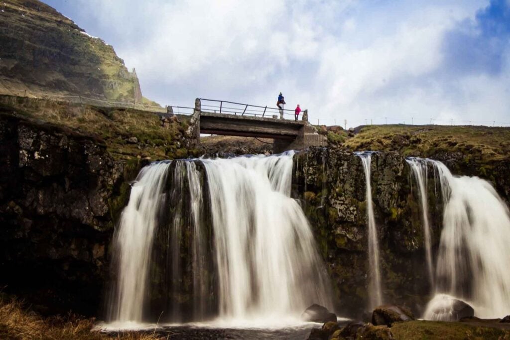 things to do on the snaefellsnes peninsula iceland with kids - Kirkjufellsfoss