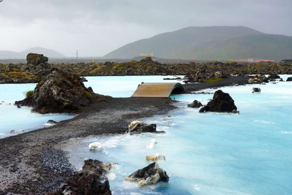 Things to do on a family vacation to iceland - blue lagoon with kids