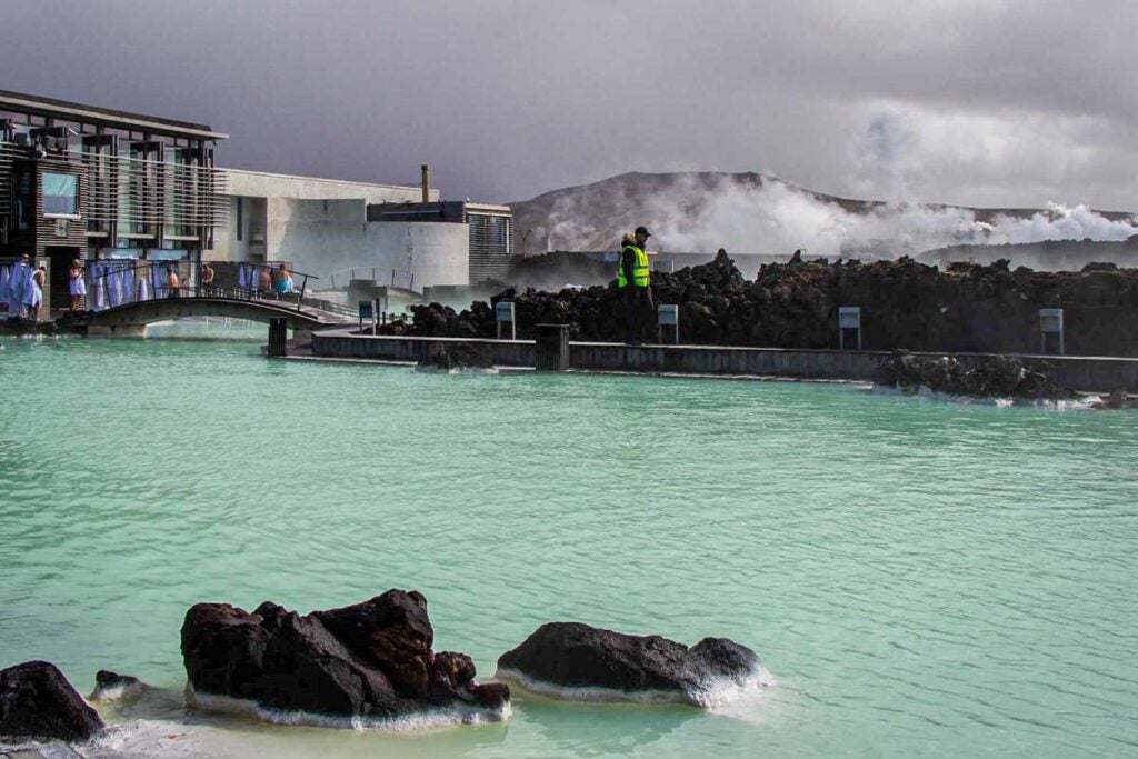 what to do in iceland with family - Blue Lagoon with kids