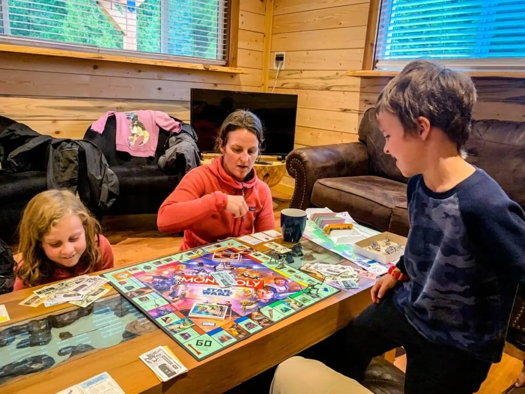 Sometimes your VRBO or Airbnb vacation rental will have games and toys for your kids.