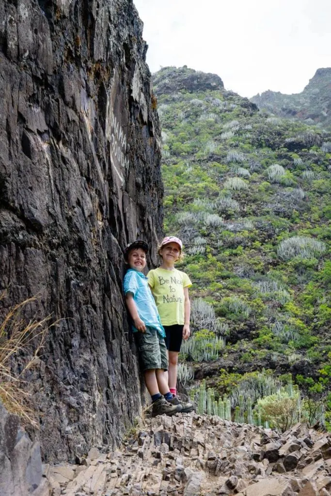The Hidalgo to Chinamada hike is a challenging Tenerife hike for families