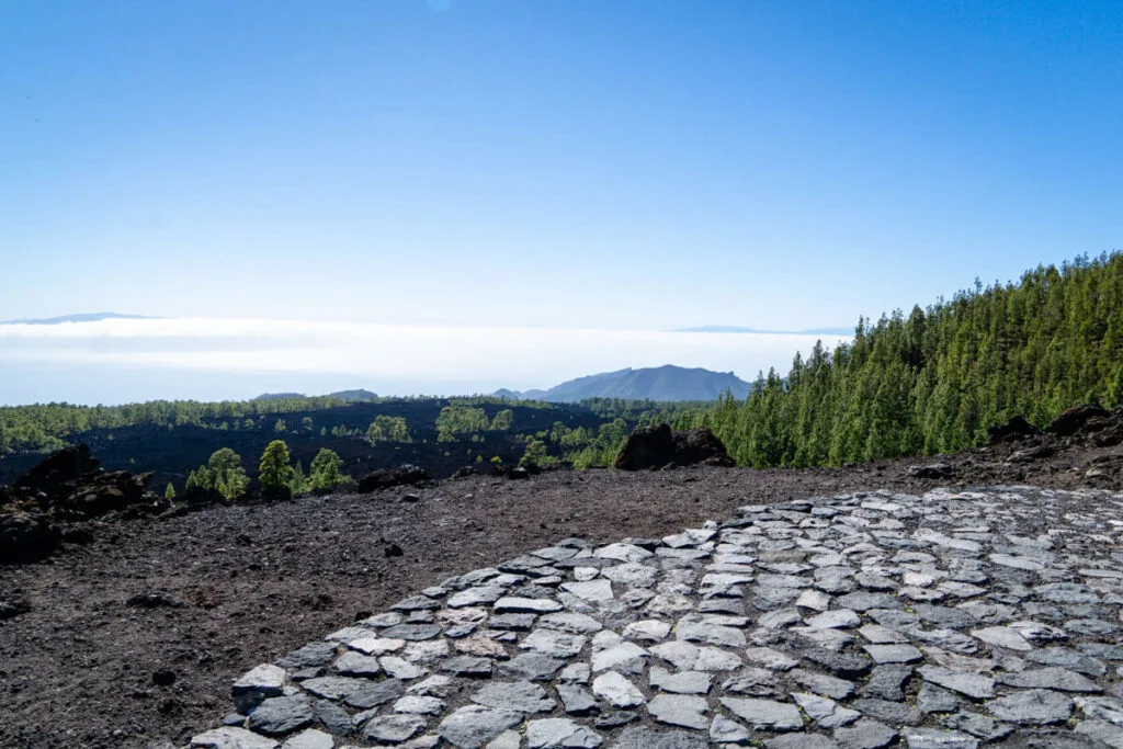 Chinyero lava flow viewpoint