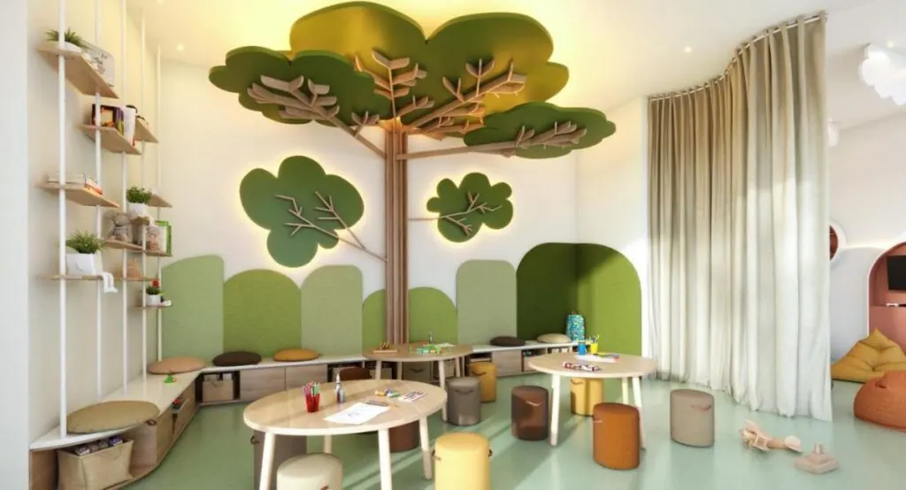 a kids club room at the Barcelo Tenerife all-inclusive resort for families