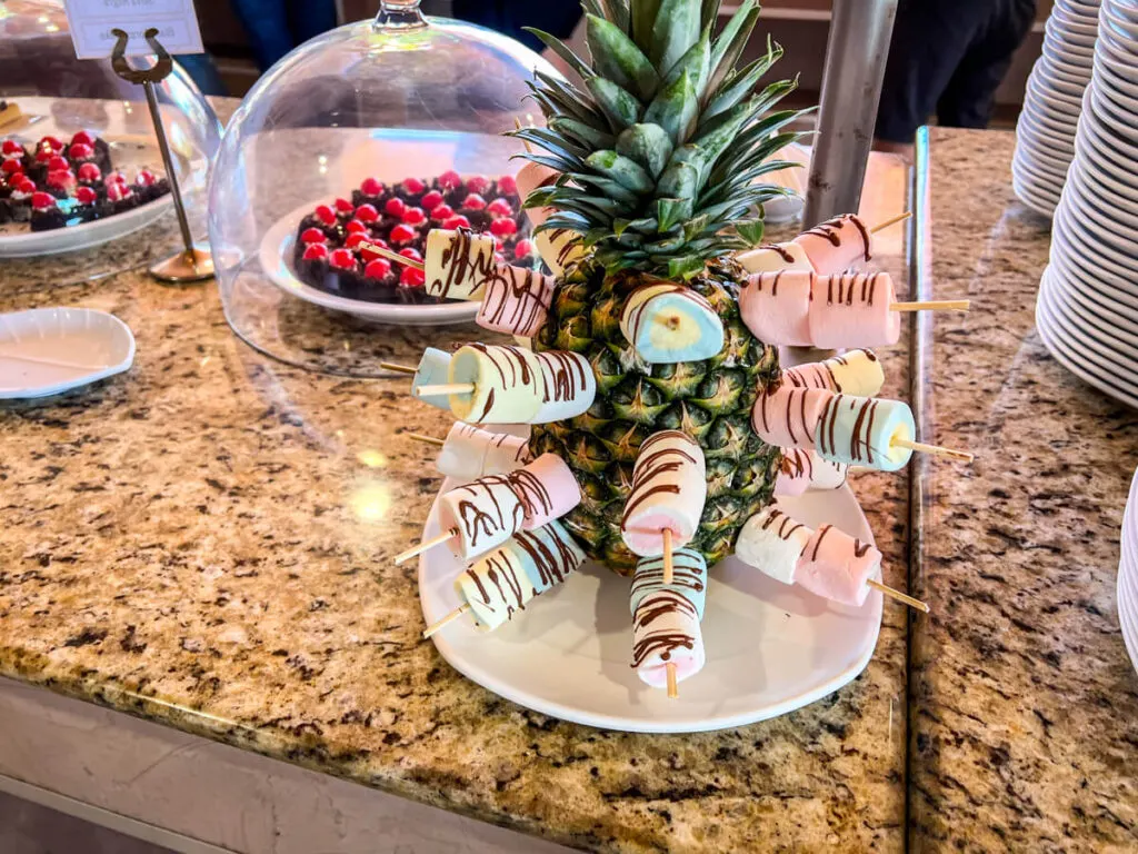 the all-inclusive Best Western in Jaco Beach had a great selection of desserts at the buffet restaurant